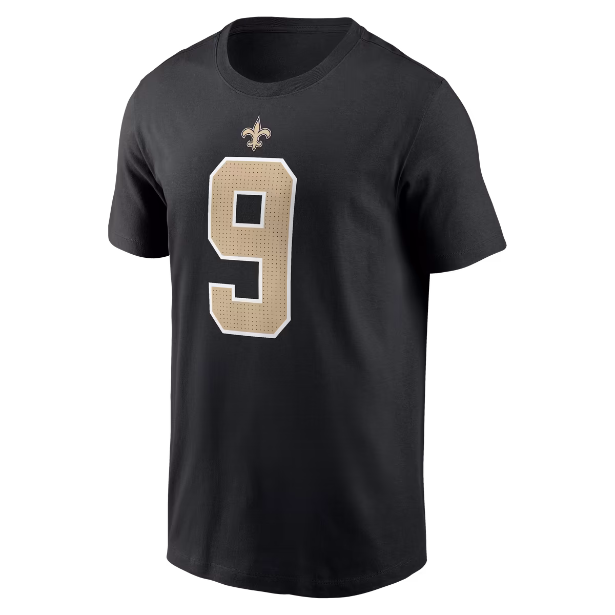 Men's Nike Drew Brees Black New Orleans Saints Retired Name & Number T-Shirt 3 Men's Nike Drew Brees Black New Orleans Saints Retired Name & Number T-Shirt