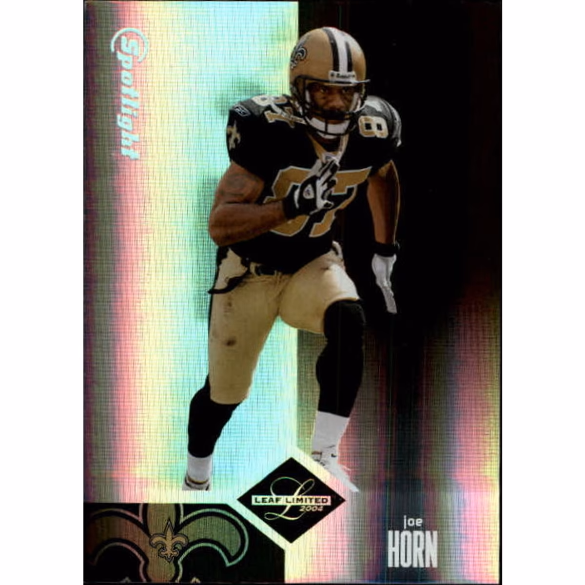 2004 Leaf Limited Silver Spotlight #53 Joe Horn
