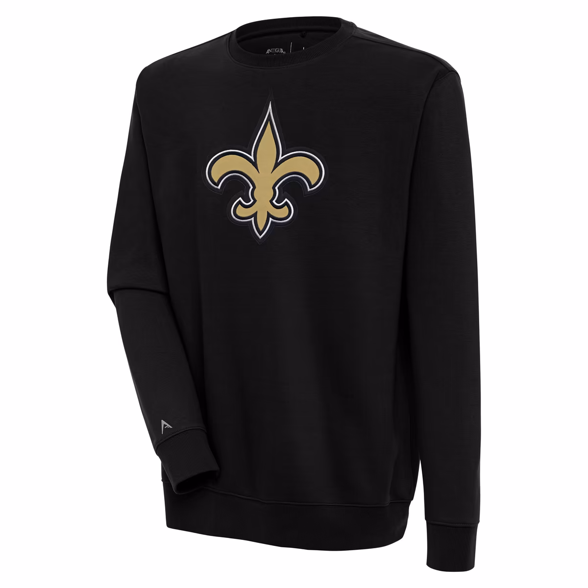 Men's Antigua Black New Orleans Saints Victory Pullover Sweatshirt 10 Men's Antigua Black New Orleans Saints Victory Pullover Sweatshirt