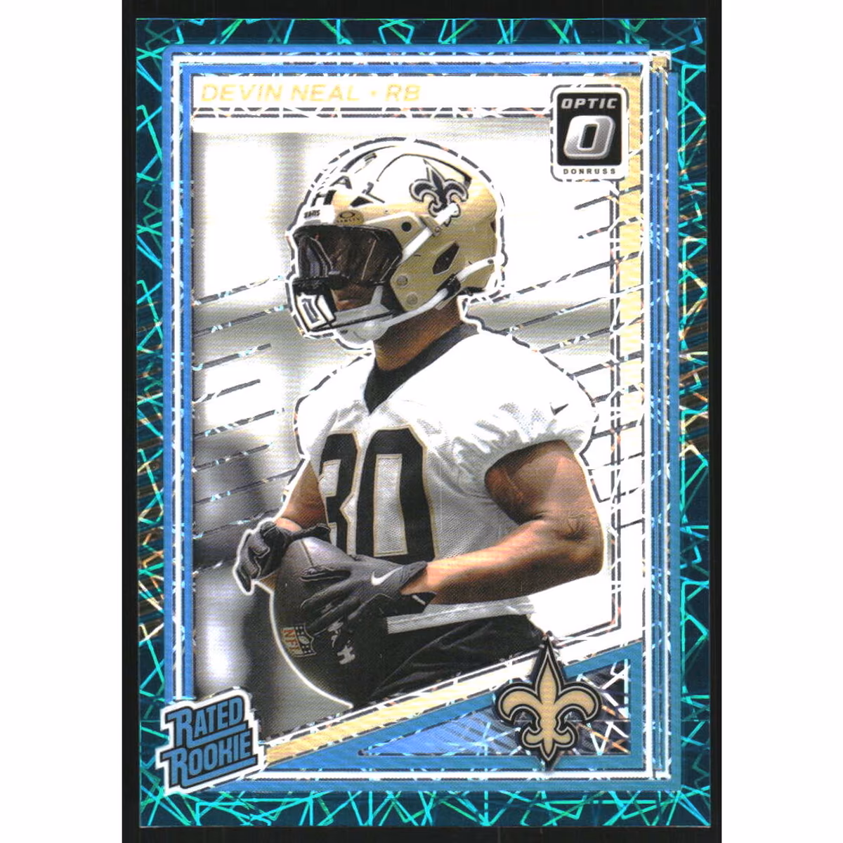 2025 Donruss Optic Teal Velocity #282 Devin Neal RR