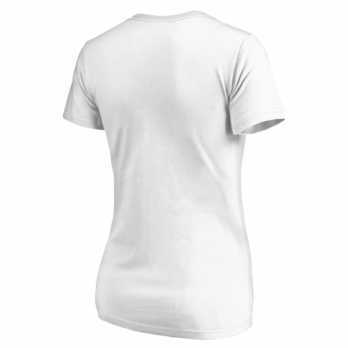 Women's White New Orleans Saints Victory Script V-Neck T-Shirt 4 Women's White New Orleans Saints Victory Script V-Neck T-Shirt