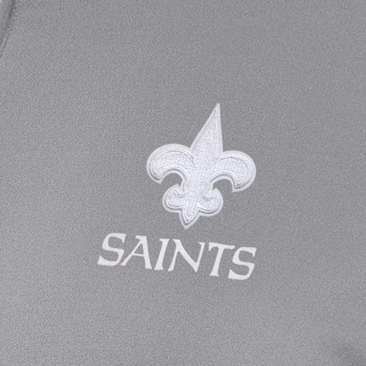 Women's Antigua Gray New Orleans Saints Reprocess Quarter-Zip Top 5 Women's Antigua Gray New Orleans Saints Reprocess Quarter-Zip Top