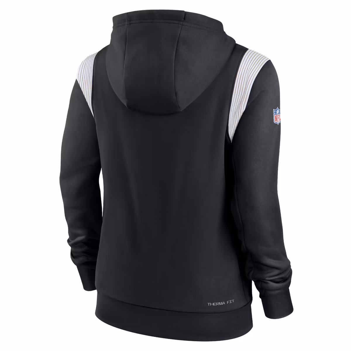Women's Nike Black New Orleans Saints Sideline Stack Performance Pullover Hoodie 4 Women's Nike Black New Orleans Saints Sideline Stack Performance Pullover Hoodie