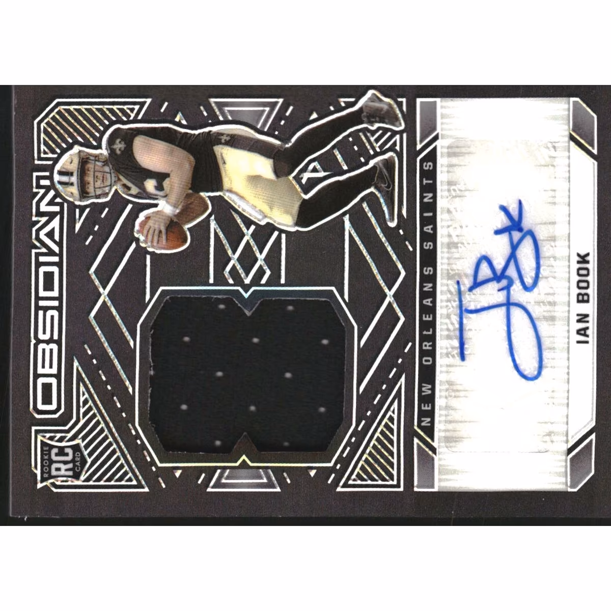 2021 Panini Obsidian #219 Ian Book JSY AU/150