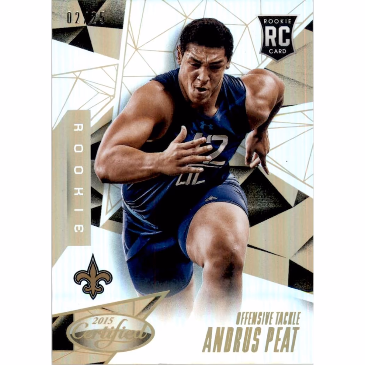 2015 Certified Mirror Gold #197 Andrus Peat