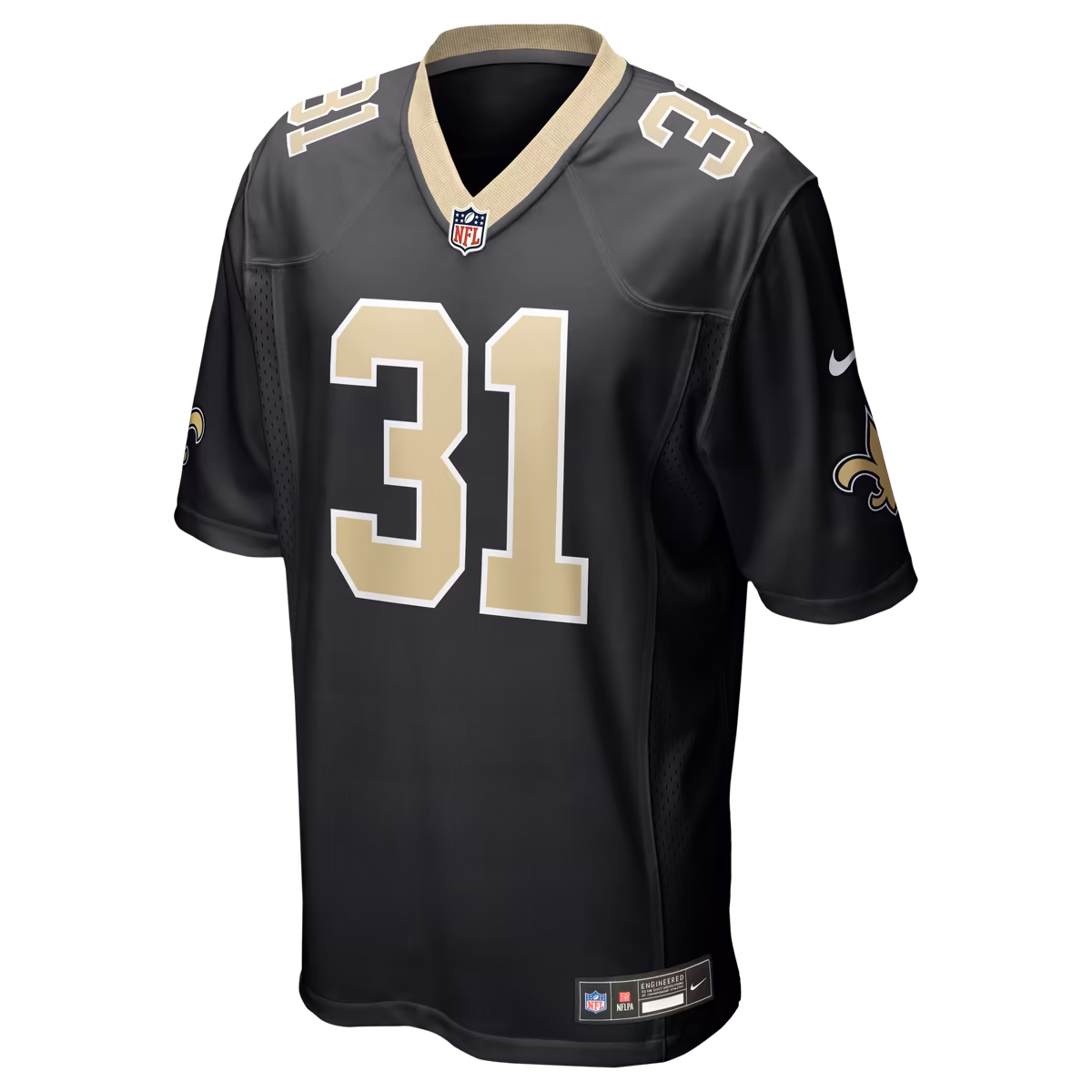 Men's Nike Jordan Howden Black New Orleans Saints Team Game Jersey 3 Men's Nike Jordan Howden Black New Orleans Saints Team Game Jersey