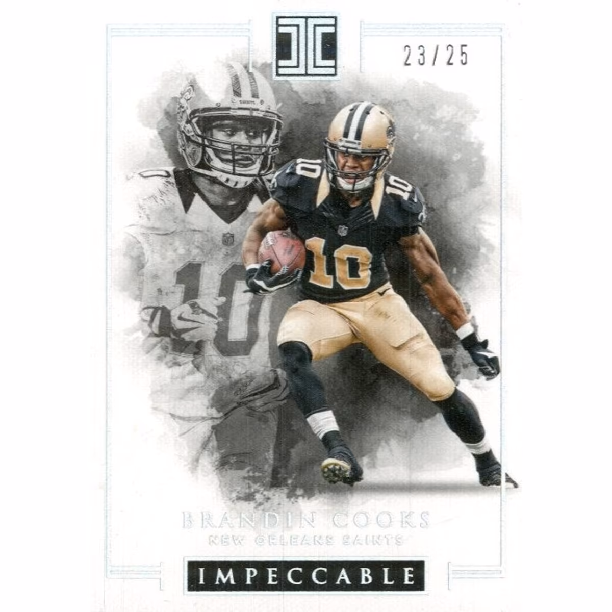 2016 Panini Impeccable Silver #79 Brandin Cooks