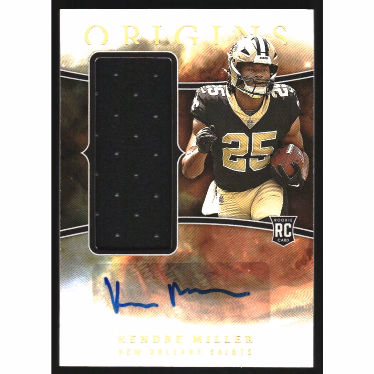 2023 Panini Origins Rookie Jumbo Jersey Autographs #22 Kendre Miller