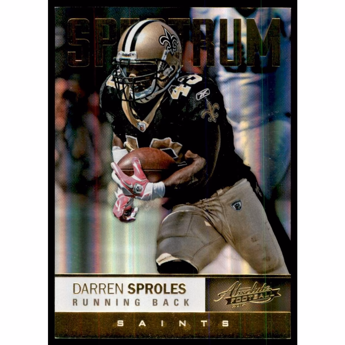2012 Absolute Spectrum Gold #64 Darren Sproles