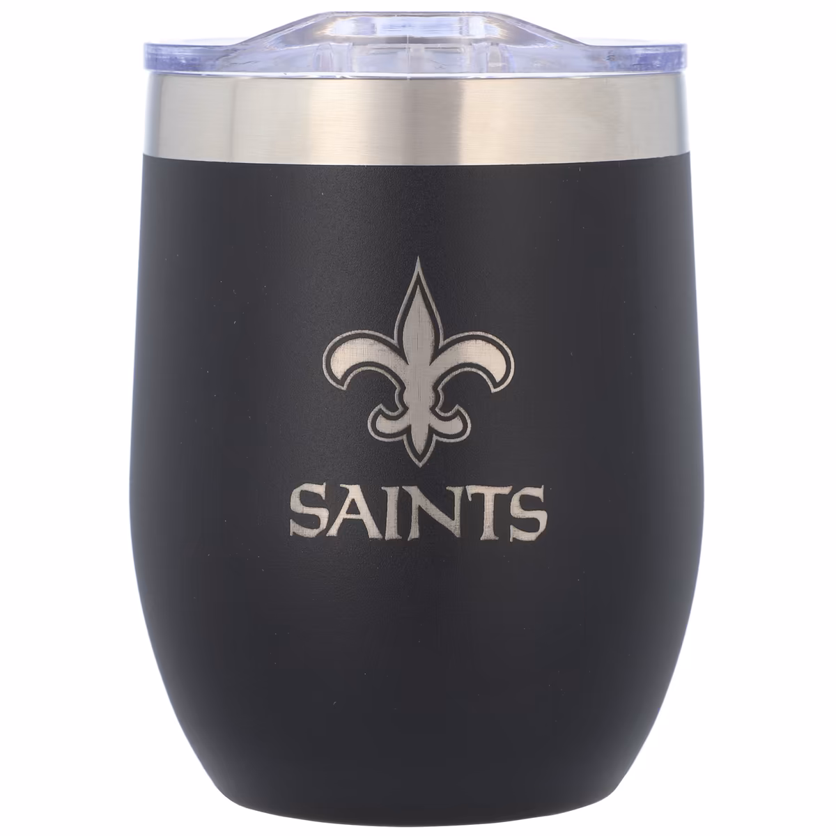 The Memory Company New Orleans Saints 16oz. Stainless Steel Stemless Tumbler 2 The Memory Company New Orleans Saints 16oz. Stainless Steel Stemless Tumbler