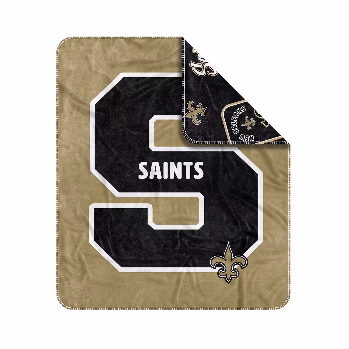 New Orleans Saints 50” x 60” Dream Weave Throw Blanket 4 New Orleans Saints 50” x 60” Dream Weave Throw Blanket
