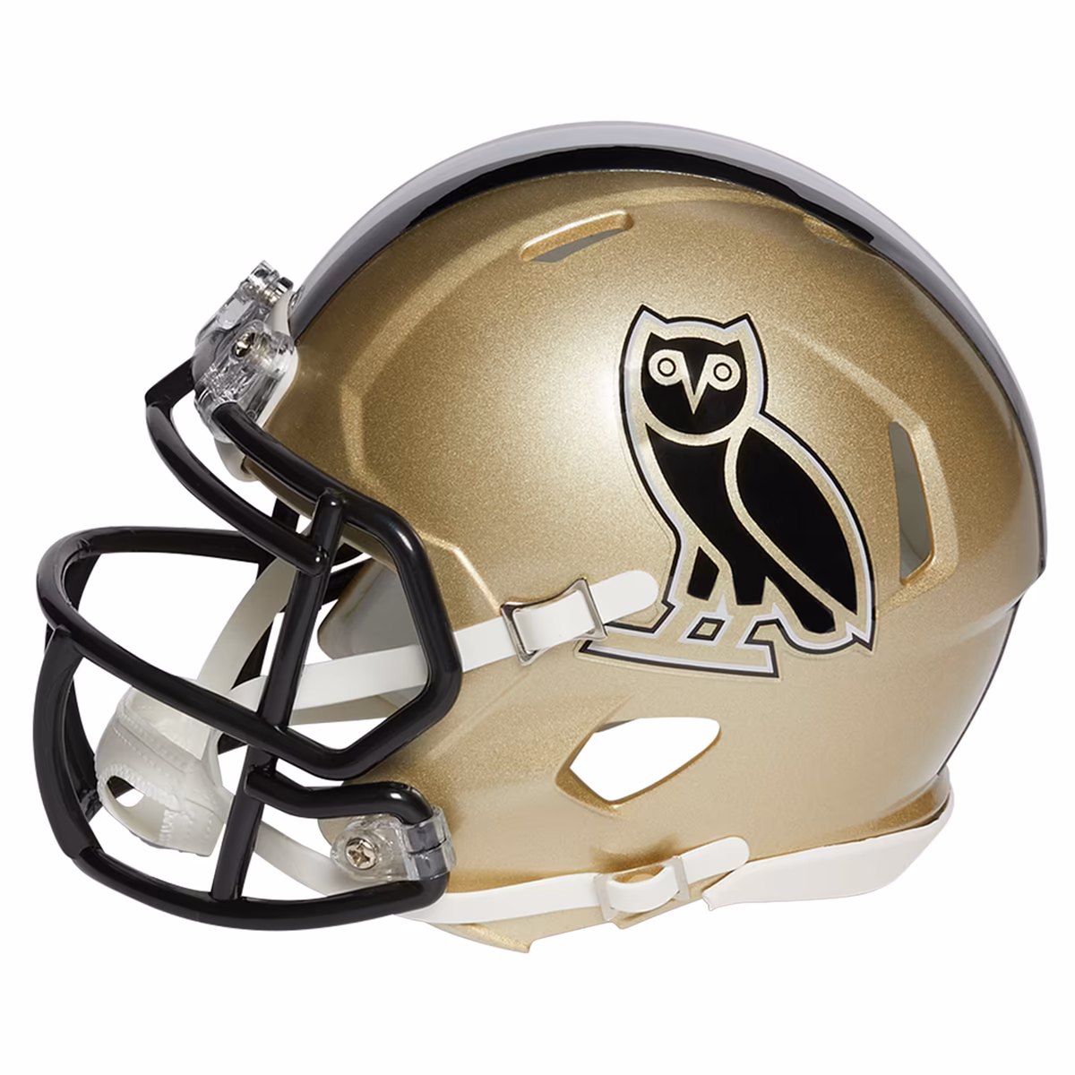 OVO x NFL New Orleans Saints Riddell Mini Helmet 2 OVO x NFL New Orleans Saints Riddell Mini Helmet