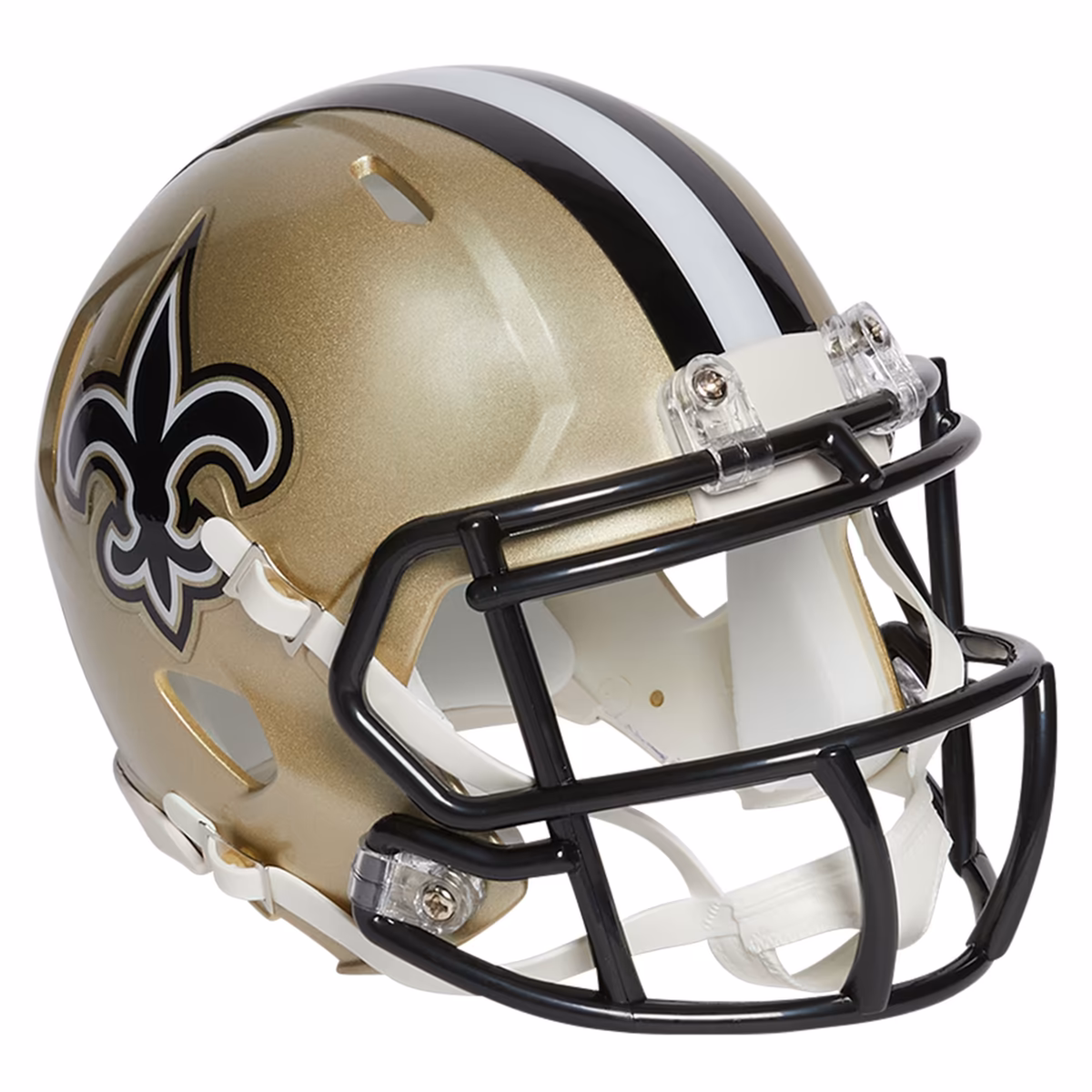 OVO x NFL New Orleans Saints Riddell Mini Helmet 3 OVO x NFL New Orleans Saints Riddell Mini Helmet