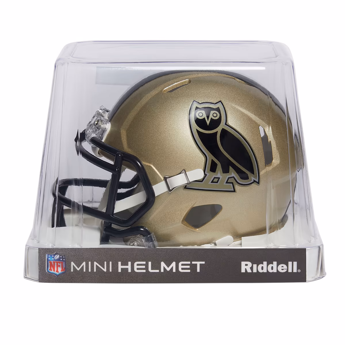 OVO x NFL New Orleans Saints Riddell Mini Helmet 6 OVO x NFL New Orleans Saints Riddell Mini Helmet