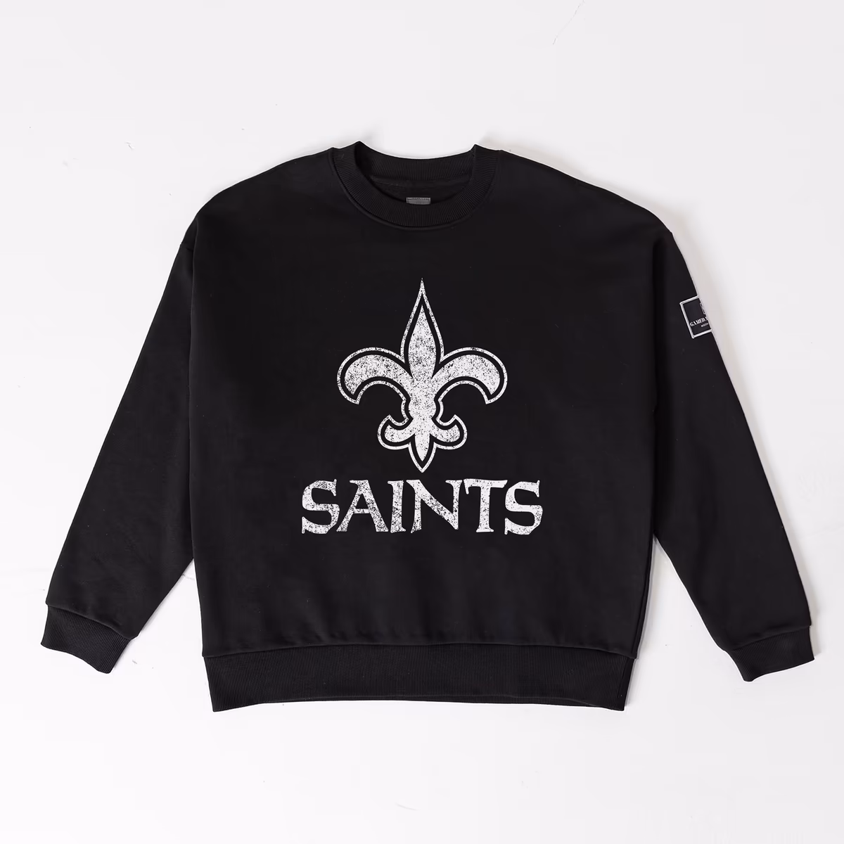 Women's Gameday Couture Black New Orleans Saints Bold Move Black Label Premium Drop Shoulder Sweatshirt 6 Women's Gameday Couture Black New Orleans Saints Bold Move Black Label Premium Drop Shoulder Sweatshirt