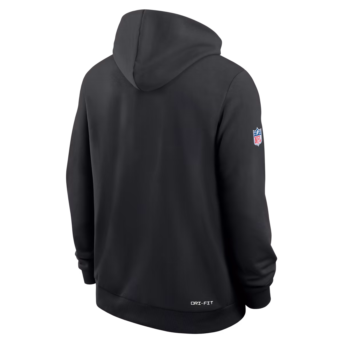 Men's Nike Black New Orleans Saints Sideline Standard Issue Quarterback Scramble Dri-FIT Full-Zip Hoodie 5 Men's Nike Black New Orleans Saints Sideline Standard Issue Quarterback Scramble Dri-FIT Full-Zip Hoodie