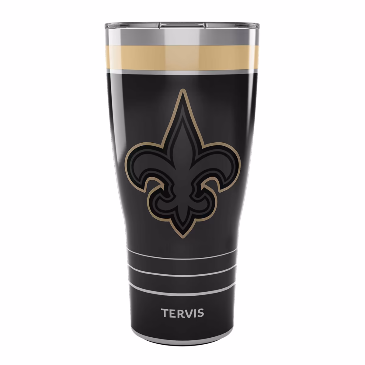 Tervis New Orleans Saints 30oz. Night Game Stainless Steel Tumbler
