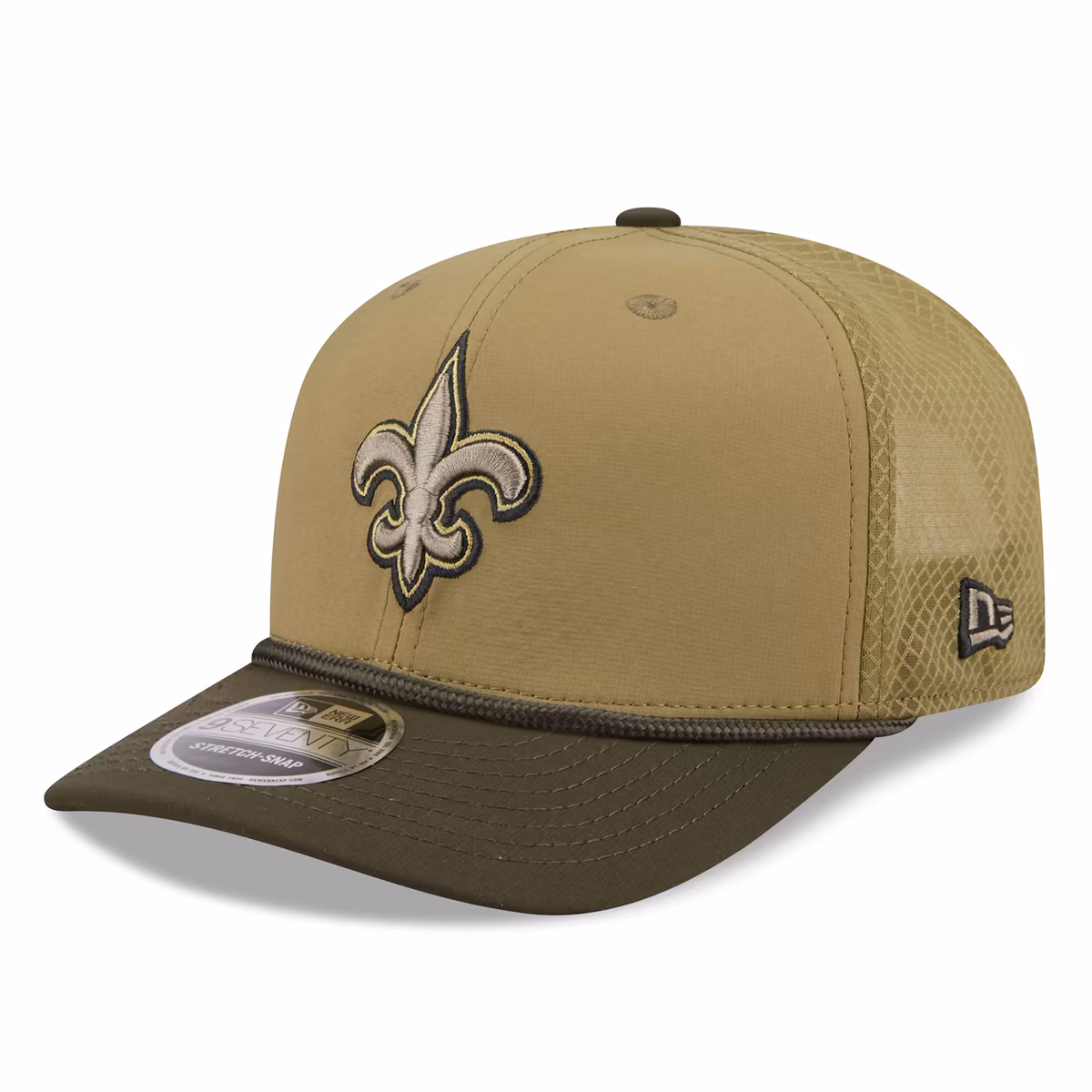 Men's New Era Green New Orleans Saints 2025 Salute to Service 9SEVENTY Adjustable Hat 4 Men's New Era Green New Orleans Saints 2025 Salute to Service 9SEVENTY Adjustable Hat
