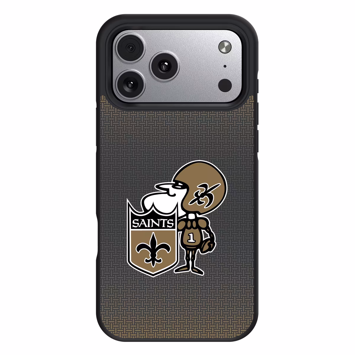 Keyscaper New Orleans Saints Bump Case with 8.2ft Drop Protection 1 Keyscaper New Orleans Saints Bump Case with 8.2ft Drop Protection