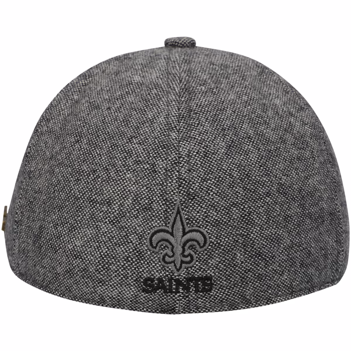 Men's New Era Gray New Orleans Saints Peaky Duckbill Fitted Hat 3 Men's New Era Gray New Orleans Saints Peaky Duckbill Fitted Hat