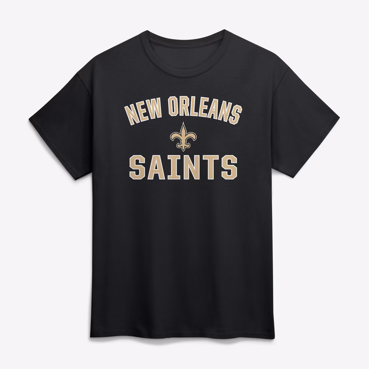 Men's Fanatics Black New Orleans Saints Victory Arch T-Shirt 4 Men's Fanatics Black New Orleans Saints Victory Arch T-Shirt
