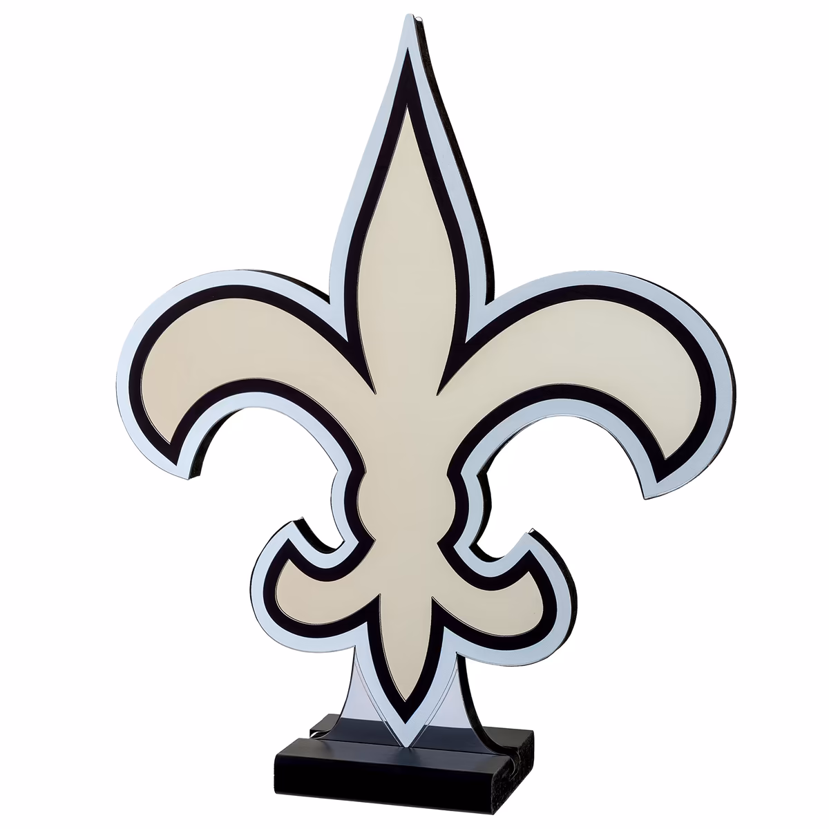 New Orleans Saints LED Infinity Logo Light 3 New Orleans Saints LED Infinity Logo Light