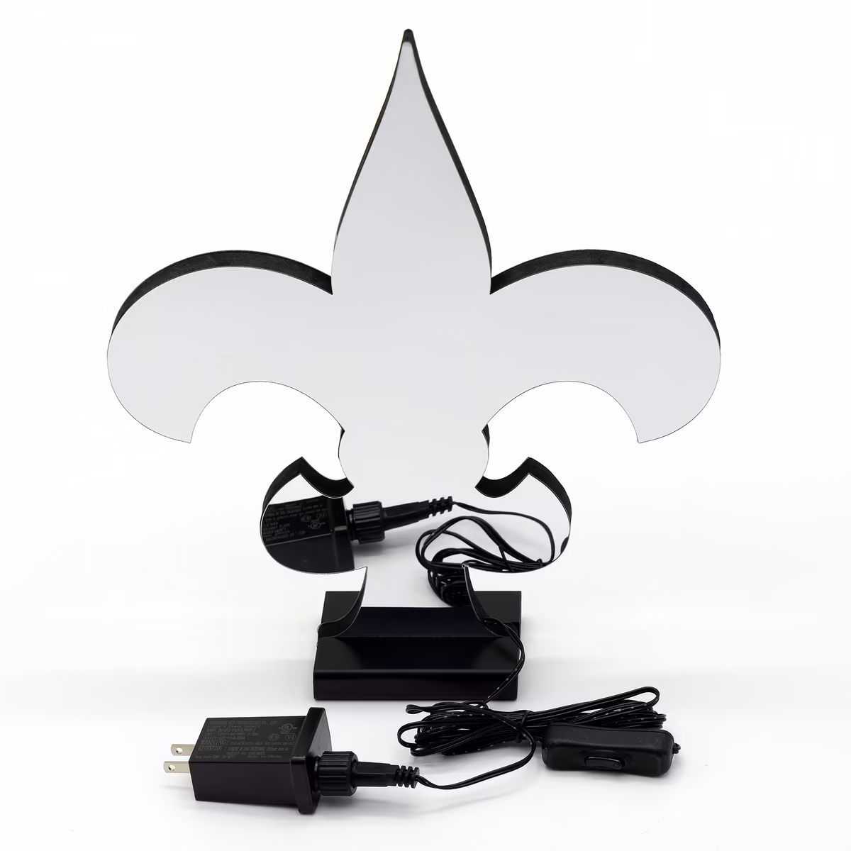 New Orleans Saints LED Infinity Logo Light 8 New Orleans Saints LED Infinity Logo Light