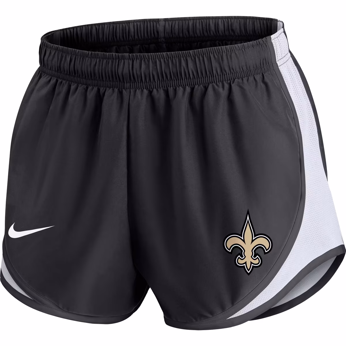 Women's Nike Black New Orleans Saints Plus Size Tempo Shorts 3 Women's Nike Black New Orleans Saints Plus Size Tempo Shorts