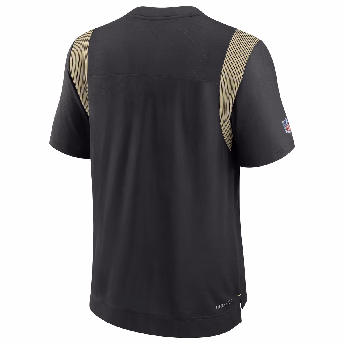 Men's Nike Black New Orleans Saints Sideline Tonal Logo Performance Player T-Shirt 4 Men's Nike Black New Orleans Saints Sideline Tonal Logo Performance Player T-Shirt
