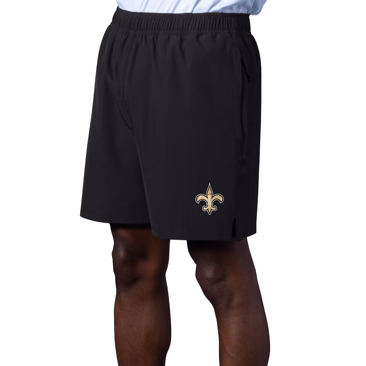 Men's MSX by Michael Strahan Black New Orleans Saints Tryout Performance Shorts 12 Men's MSX by Michael Strahan Black New Orleans Saints Tryout Performance Shorts