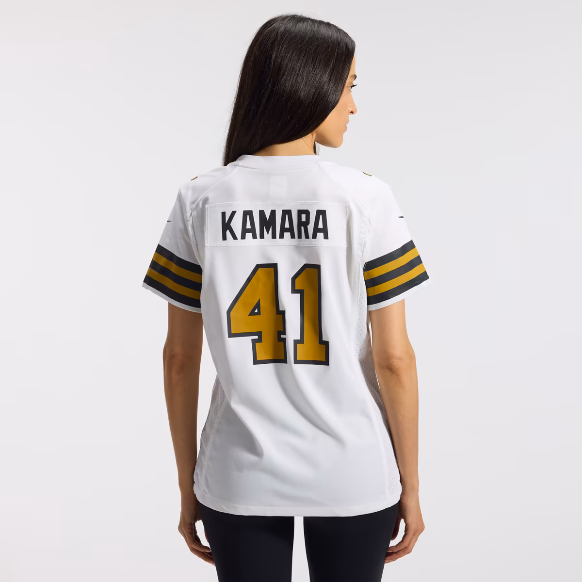 Women's Nike Alvin Kamara White New Orleans Saints Alternate Game Player Jersey 4 Women's Nike Alvin Kamara White New Orleans Saints Alternate Game Player Jersey