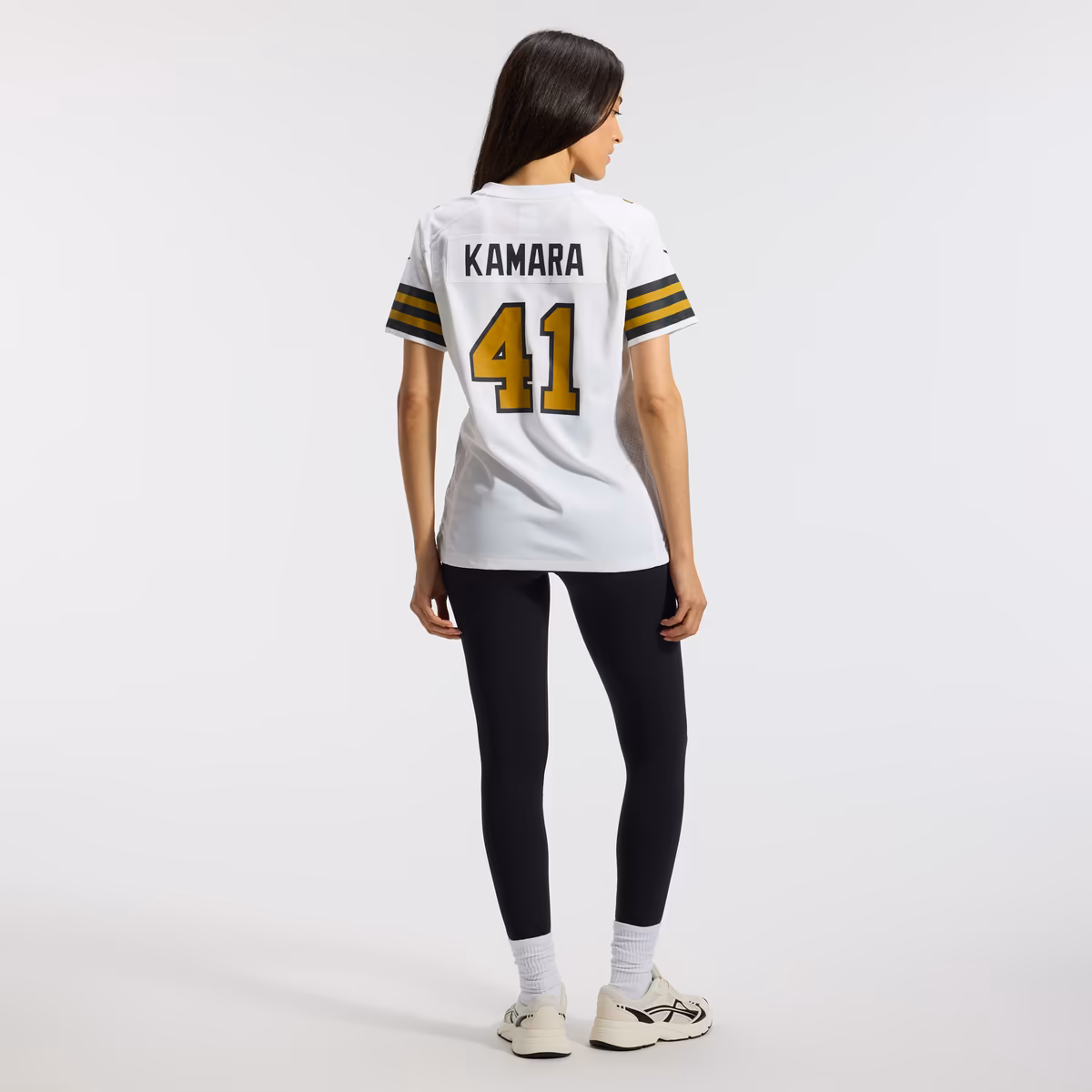 Women's Nike Alvin Kamara White New Orleans Saints Alternate Game Player Jersey 6 Women's Nike Alvin Kamara White New Orleans Saints Alternate Game Player Jersey