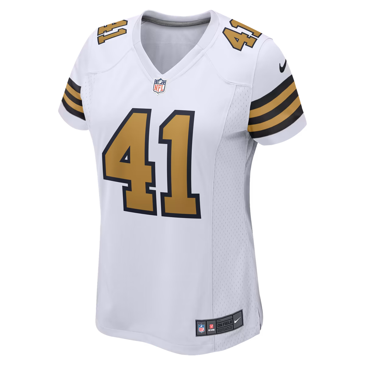 Women's Nike Alvin Kamara White New Orleans Saints Alternate Game Player Jersey 7 Women's Nike Alvin Kamara White New Orleans Saints Alternate Game Player Jersey