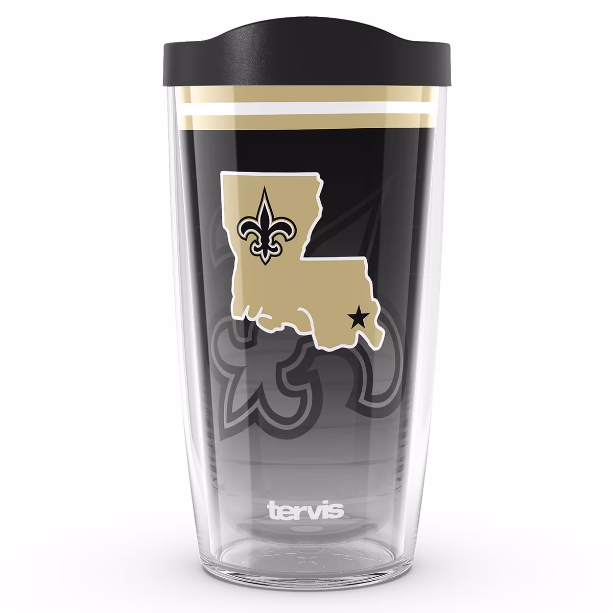 Tervis New Orleans Saints 16oz. Forever Fan Classic Tumbler 6 Tervis New Orleans Saints 16oz. Forever Fan Classic Tumbler