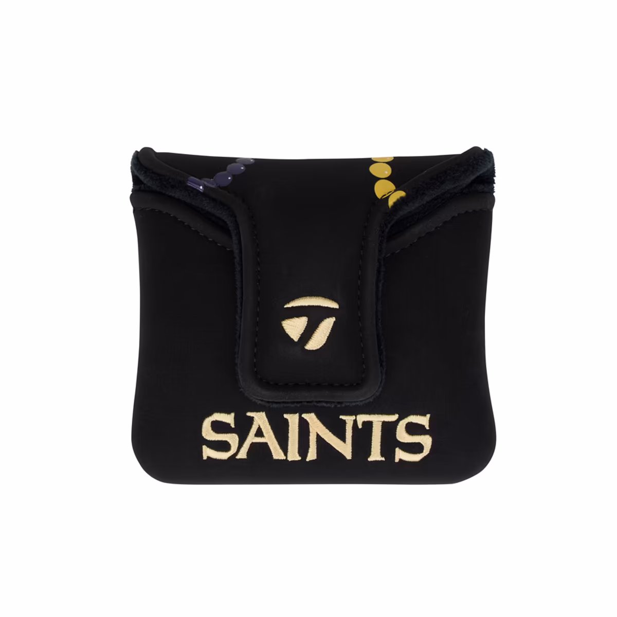 TaylorMade New Orleans Saints Mallet Headcover 3 TaylorMade New Orleans Saints Mallet Headcover