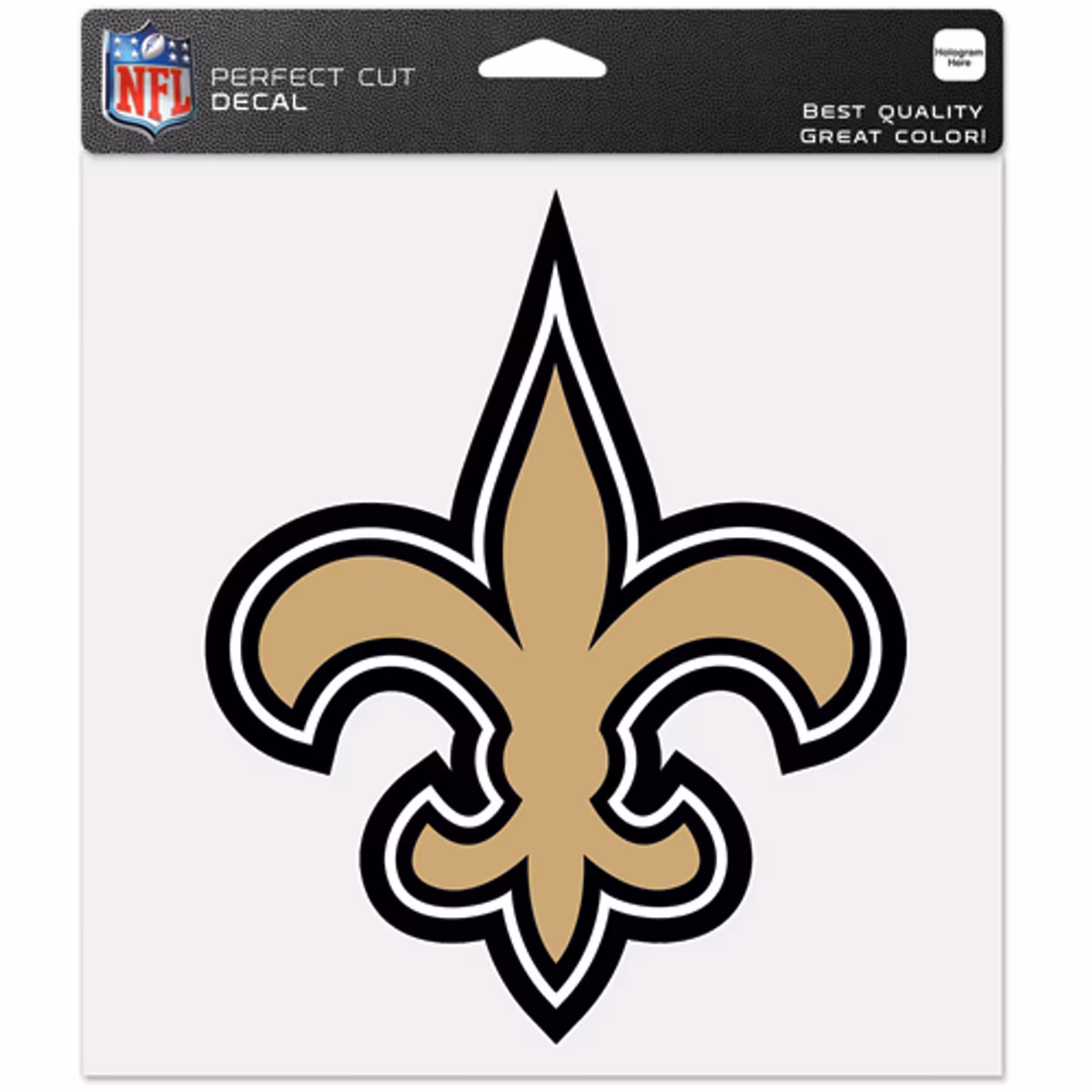 WinCraft  New Orleans Saints 8" x 8" Color Car Decal