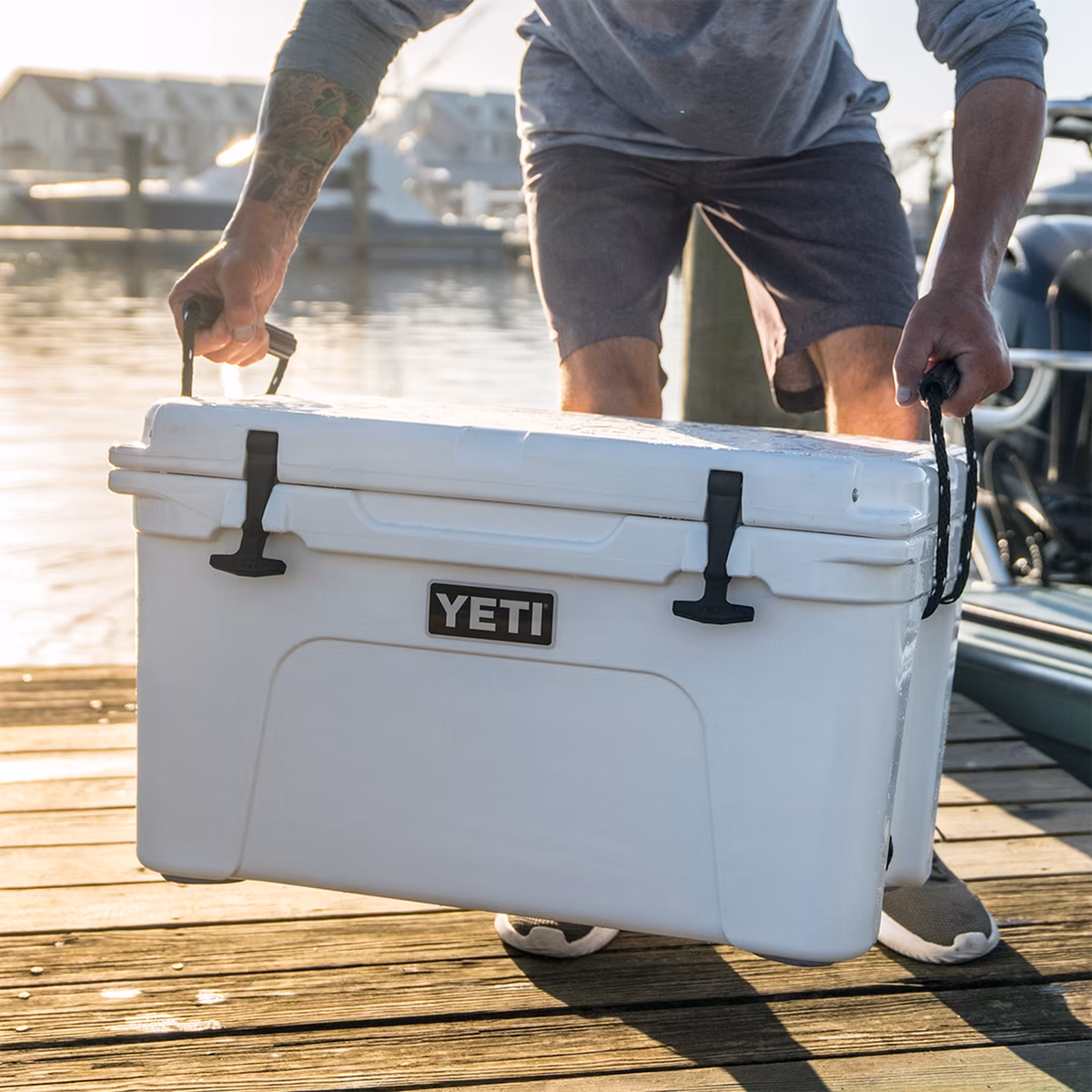 YETI New Orleans Saints Tundra 45 Hard Cooler 5 YETI New Orleans Saints Tundra 45 Hard Cooler