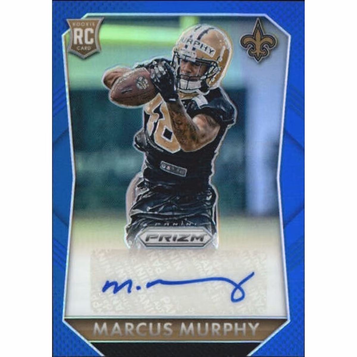 2015 Panini Prizm Rookie Autographs Prizms Blue #RSMA1 Marcus Murphy/125 5 2015 Panini Prizm Rookie Autographs Prizms Blue #RSMA1 Marcus Murphy/125