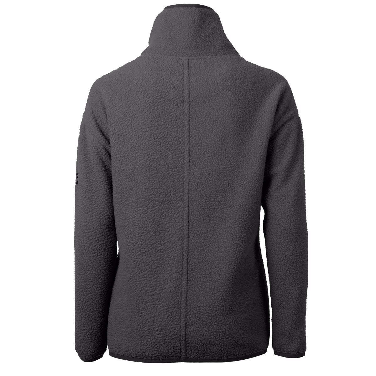 Women's Cutter & Buck Charcoal New Orleans Saints Helmet Cascade Eco Sherpa Fleece Half-Zip Jacket 4 Women's Cutter & Buck Charcoal New Orleans Saints Helmet Cascade Eco Sherpa Fleece Half-Zip Jacket