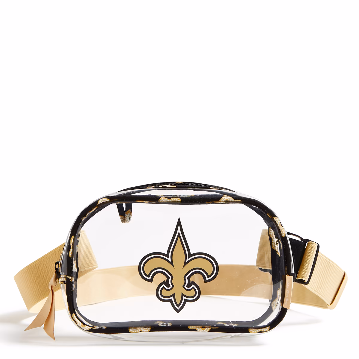 New Orleans Saints Vera Bradley Clear Small-Belt Bag 9 New Orleans Saints Vera Bradley Clear Small-Belt Bag
