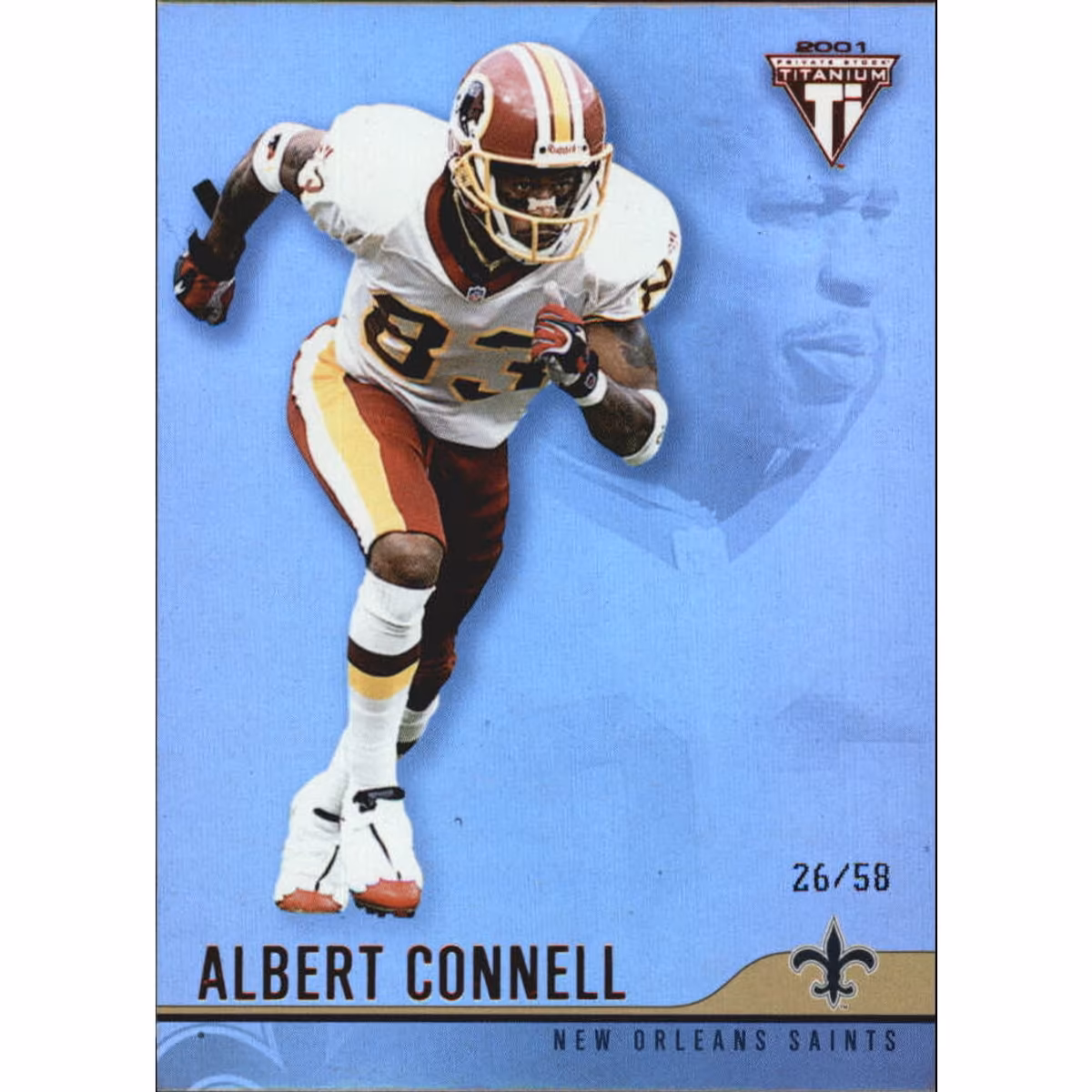 2001 Titanium Red #81 Albert Connell