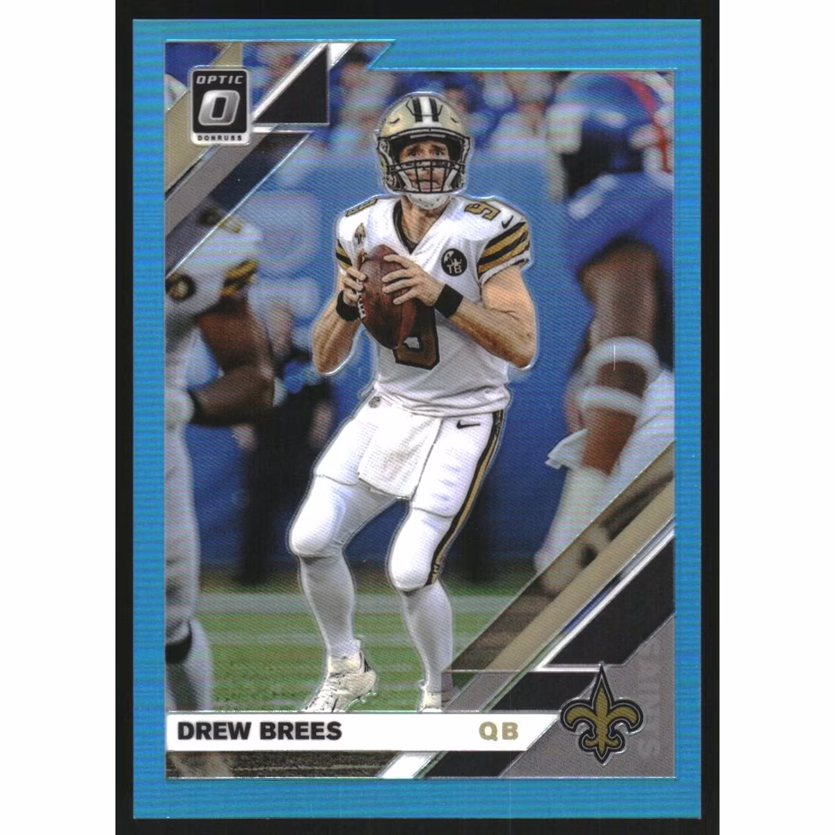 2019 Donruss Optic Aqua #66 Drew Brees 7 2019 Donruss Optic Aqua #66 Drew Brees