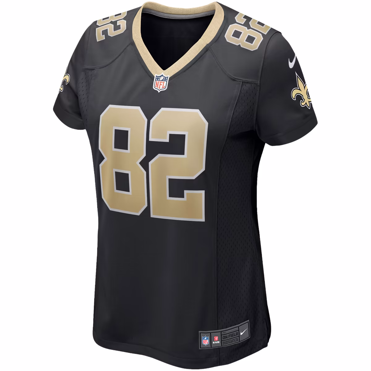 Women's Nike Bob Pollard Black New Orleans Saints Game Retired Player Jersey 3 Women's Nike Bob Pollard Black New Orleans Saints Game Retired Player Jersey