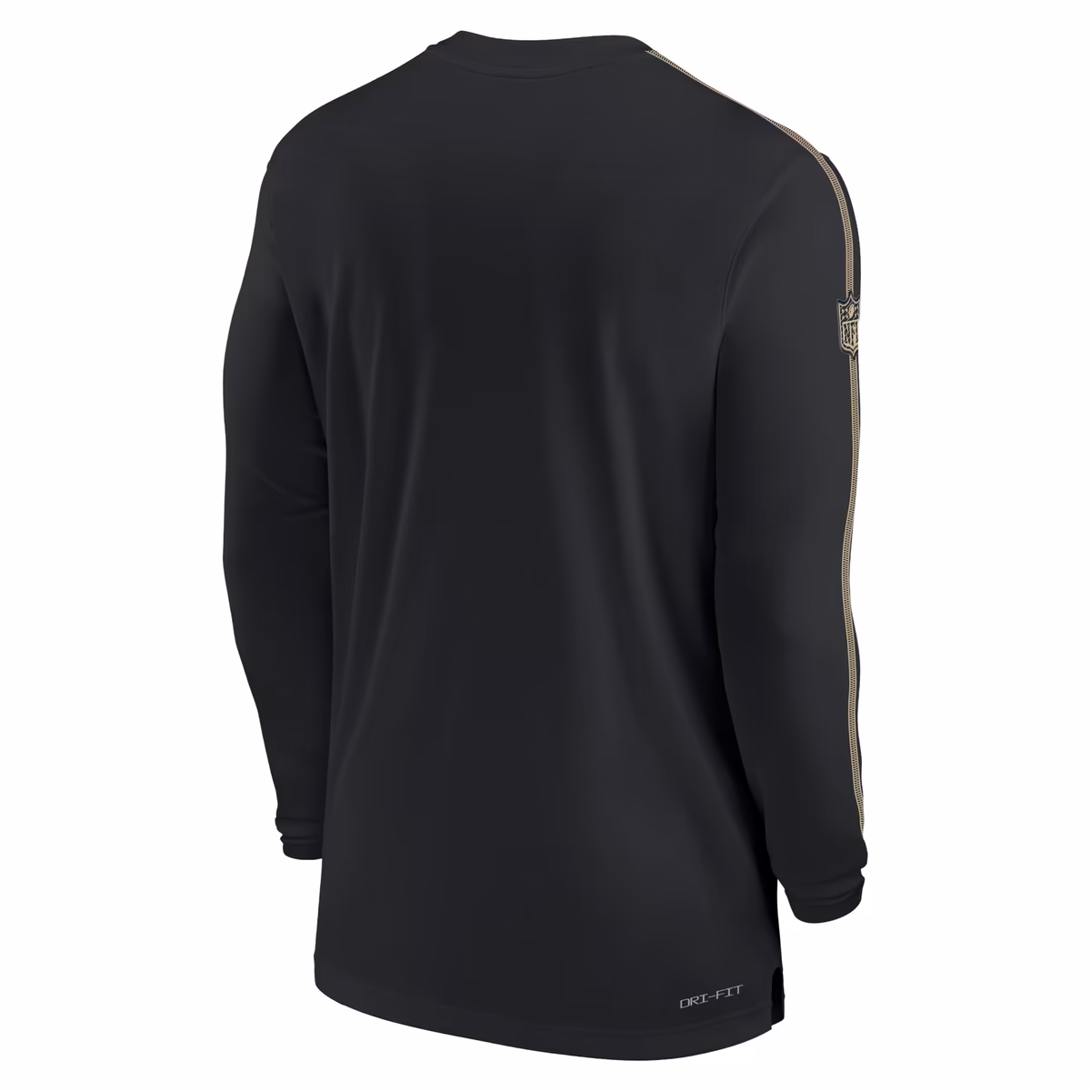 Men's Nike Black New Orleans Saints Sideline Coach UV Performance Long Sleeve T-Shirt 4 Men's Nike Black New Orleans Saints Sideline Coach UV Performance Long Sleeve T-Shirt