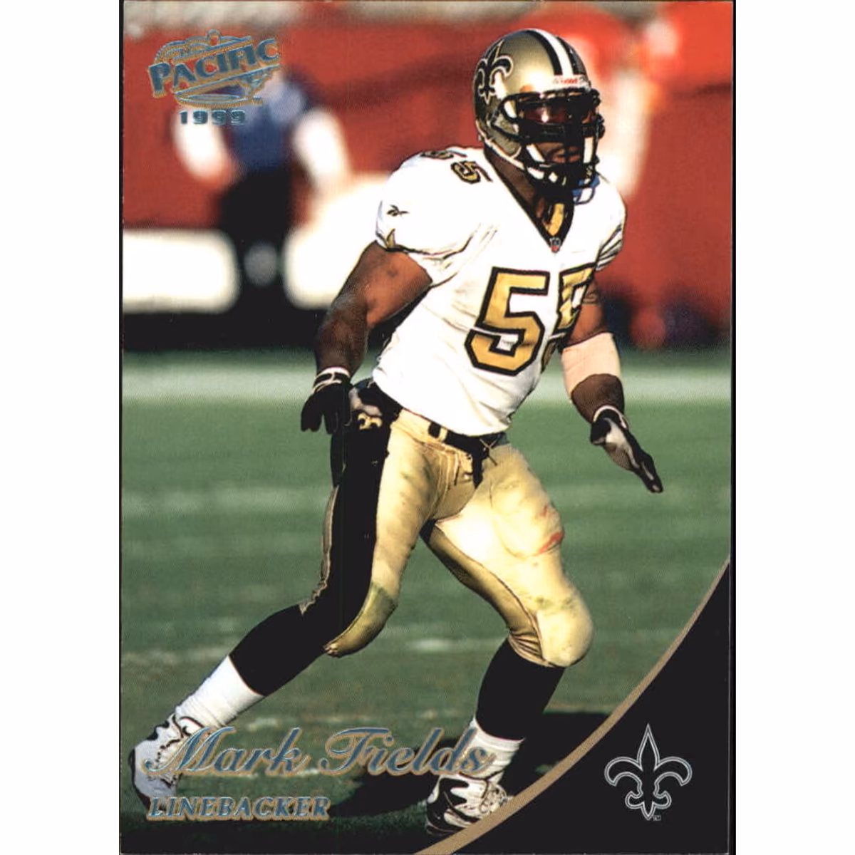 1999 Pacific Platinum Blue #254 Mark Fields