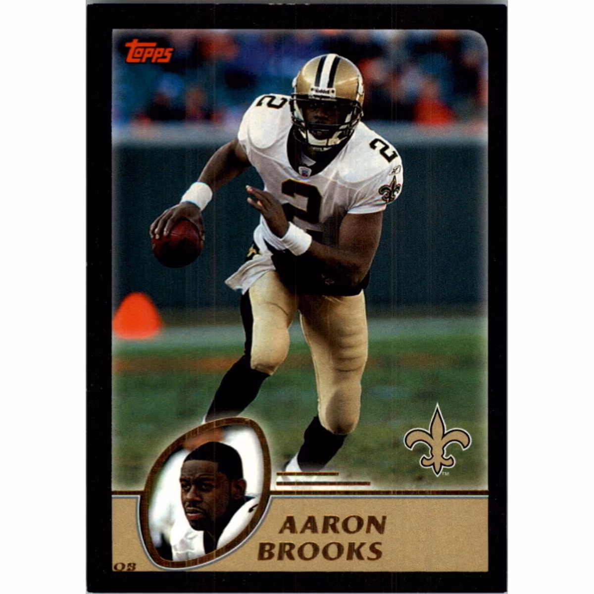 2003 Topps Black #145 Aaron Brooks 6 2003 Topps Black #145 Aaron Brooks
