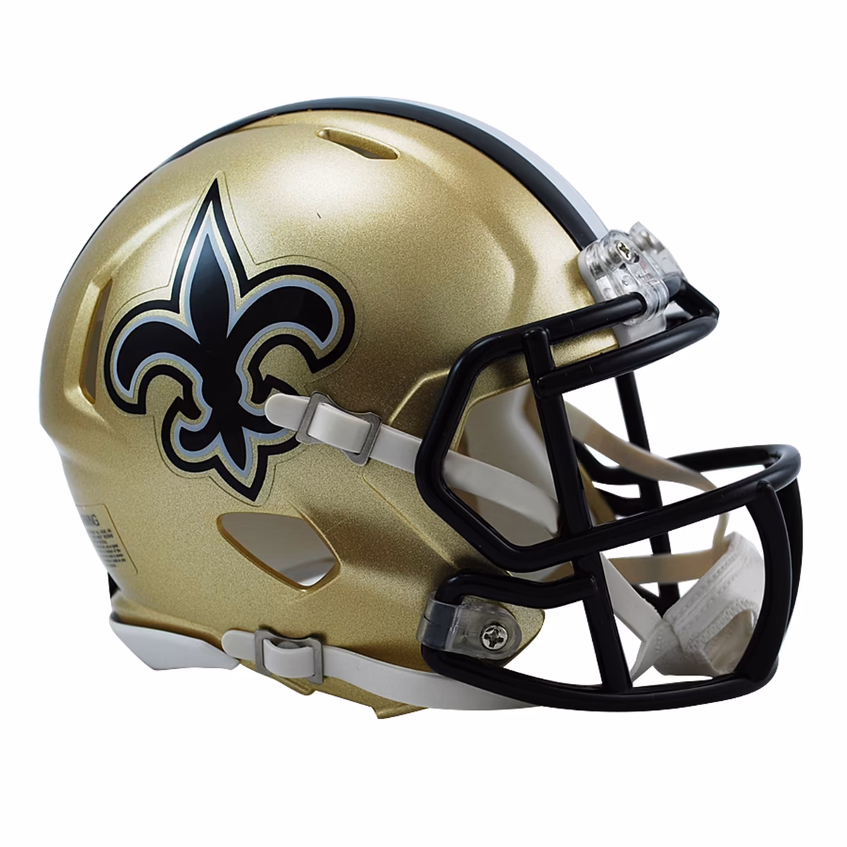 Riddell New Orleans Saints Revolution Speed Mini Football Helmet 1 Riddell New Orleans Saints Revolution Speed Mini Football Helmet