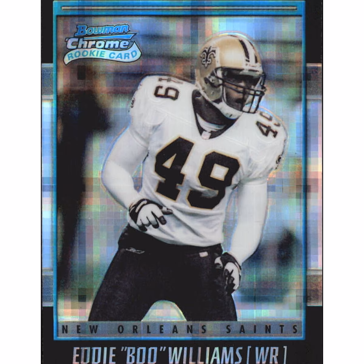 2001 Bowman Chrome Xfractors #254 Boo Williams