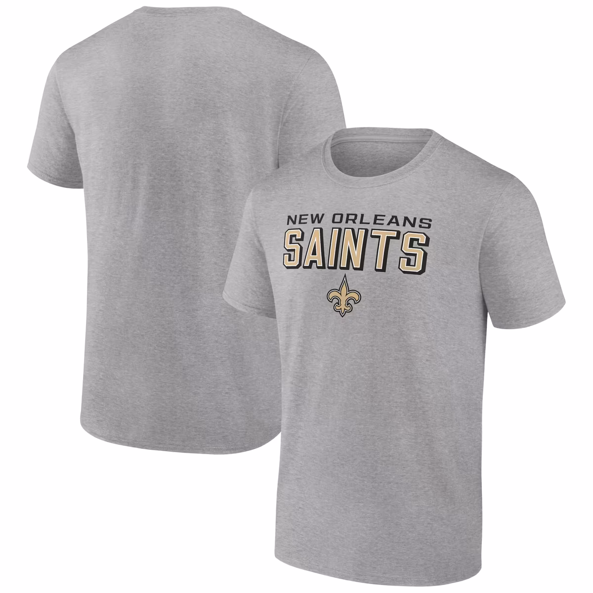 Men's Heather Gray New Orleans Saints Swagger T-Shirt