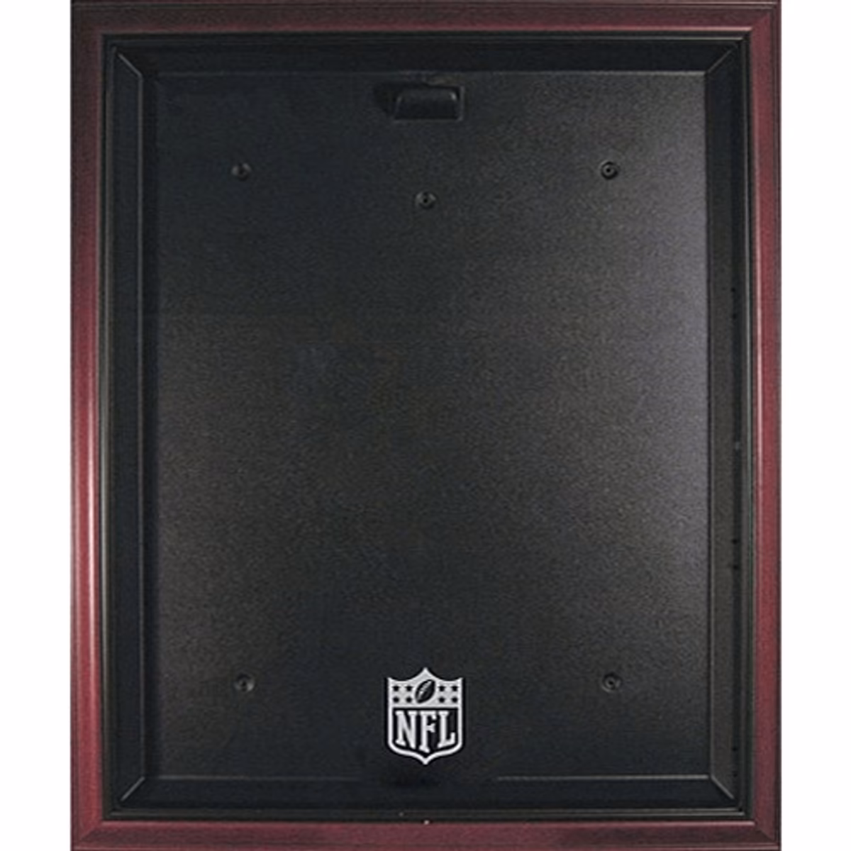 NFL Shield Mahogany Framed Jersey Display Case 1 NFL Shield Mahogany Framed Jersey Display Case